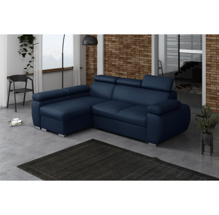 Rohová sedací soustava Bodie levá modrá Rohová sedací soustava Bodie levá modrá
