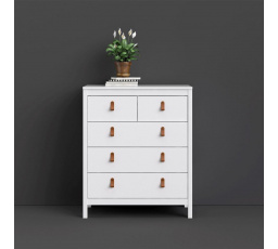 Komoda REAL 5s, Bílá