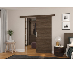 Posuvné nástěnné dveře DAAN 86 Choco