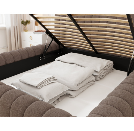 Carilla Postel + Kovový Rám/Plynový Píst/Úložný Prostor 180x200 Tonall 22 1