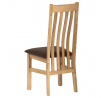 Jídelní židle, přírodní, masiv, C-2100 BR2