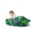 Sedací vak pro dítě  Minecr, zelená Craft Edition