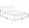 Postel B1 R 180x200, Kronos 35