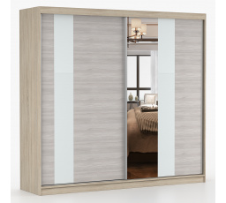 Šatní skříň MULTI 32 - 233 cm, Dub Sonoma/Kathult