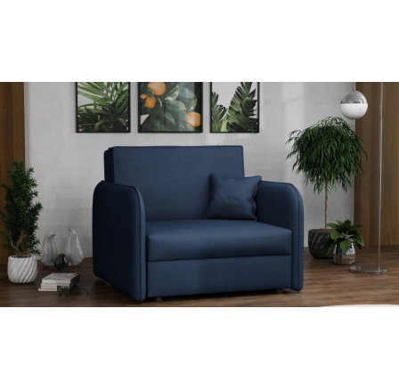 Rozkládací křeslo Vivian Loft I Mono 241 tmavě modrá Rozkládací křeslo Vivian Loft I Mono 241 tmavě modrá