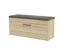 Botník se sedákem Pargas dub sonoma