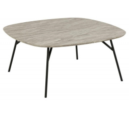 Konferenční stolek Caracas 90x90cm šedý mramor