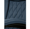 Kancelářské křeslo, houpací mechanismus, modrá ekokůže, KA-Y344 BLUE