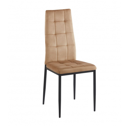 PŘEDPRODEJ -15% do 26.08 ! Židle velvet cappuccino K29-FXJG