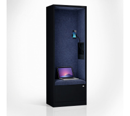 Sally 600mm korpus Černý - sedák Modrý