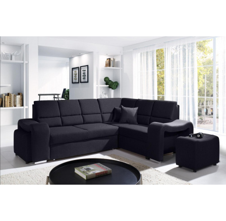 Rohová sedací souprava Wiki P černá Rohová sedací souprava Wiki P černá