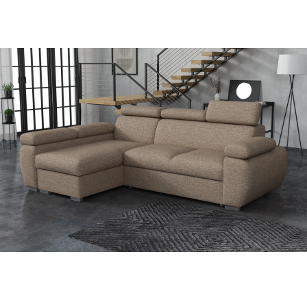 Sedací souprava Bodie levá Aragon světle hnědá Sedací souprava Bodie levá Aragon světle hnědá