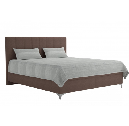 Postel Eliana 180x200, hnědá Postel Eliana 180x200, hnědá
