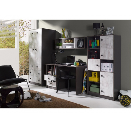 Dětský pokoj TOMMY A, Grafit/Enigma Dětský pokoj TOMMY A, Grafit/Enigma