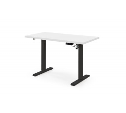Psací stůl B/54, bílá/černá