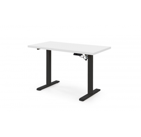 Psací stůl B/54, bílá/černá