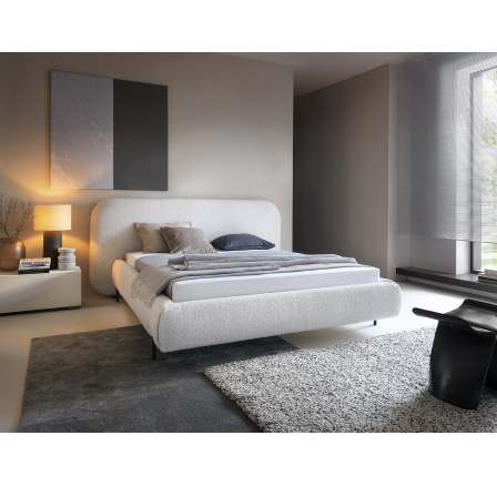 Postel Pointt + kovový rám / plynový píst / úložný box na lůžkoviny 180x200 Jaffray 18 1