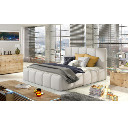 Postel Edvige + dřevěný rošt. 180x200 Měkká 17