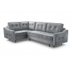Rohová sedací souprava L Amalia - šedá