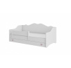 Postel s matrací EMKA Pink, White 160x80 White