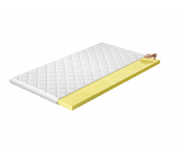 Vrchní matrace - Topper VISCO 140x200 cm, Hypoalergenní potah Microfibre