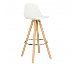 Bílá barová židle Nord