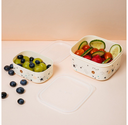 Lunchbox SPACEKID krémový 2 ks. 749643 Lunchbox SPACEKID krémový 2 ks. 749643
