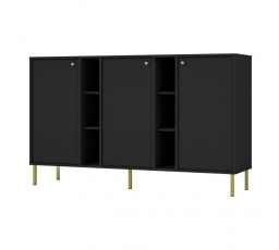 Komoda Tomila 823/2, černý grafit