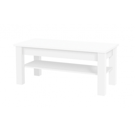 Konferenční stolek Cezanne R19, bílá Konferenční stolek Cezanne R19, bílá