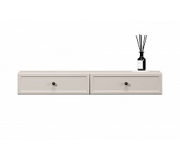 LORINI TOALETKA 100 2SZ - kašmír / černá úchytka / závěsná