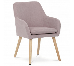 Jídelní židle, růžová, látka, AK-310 PINK2