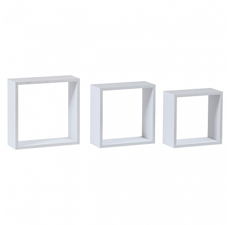 Polička, mdf, bílá, P-008 WT2