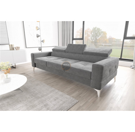 Sofa TOSCANIA III 250 cm - šedá