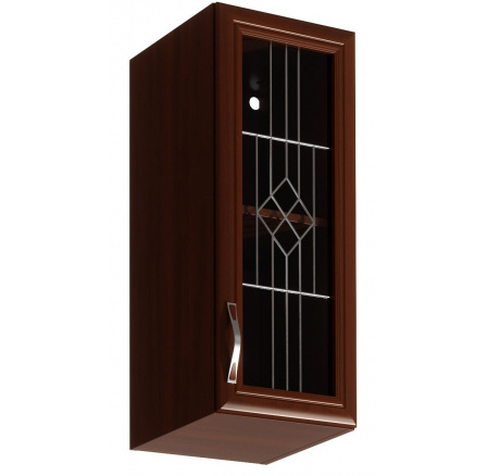 Kuchyňská horní skříňka SYCYLIA G30S - Pravá, Ořech Milano