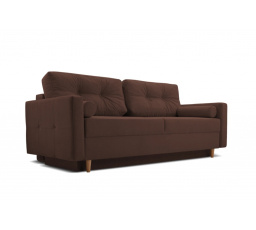 Pohovka rozkládací PASTELLA Hnědá, Queens 4