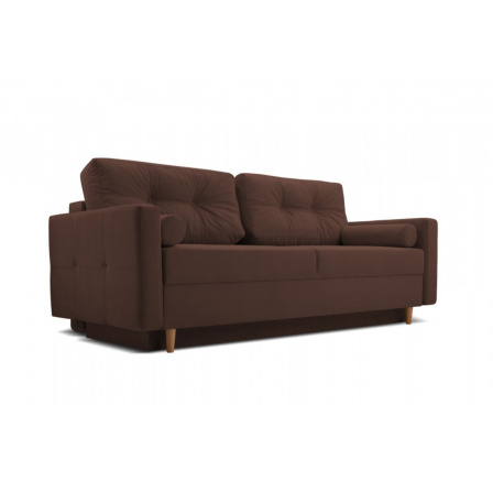 Pohovka rozkládací PASTELLA Hnědá, Queens 4