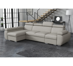 Sedací souprava Bodie L Aragon světle šedá