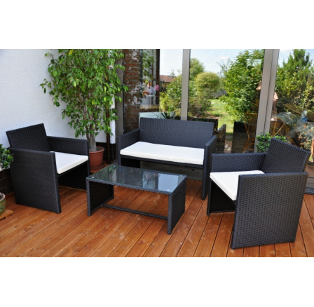 Sedací souprava AXIN 1 umělý ratan Sedací souprava AXIN 1 umělý ratan