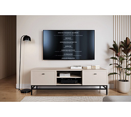 LORINI RTV 150 2SZ - kašmír / černý T-bar / černý rám