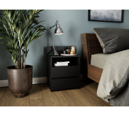 Noční stolek PUNA M1 Černá