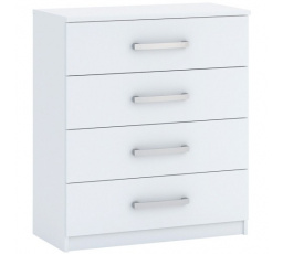 Komoda MORTY 4S, Bílá