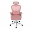 Kancelářská židle, houpací mechanismus, růžová, KA-K2031 PINK