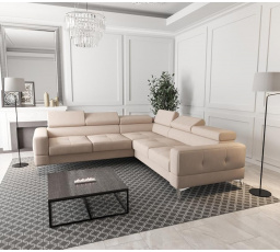 Rohová sedací souprava TOSCANIA MAX 250×250 - pravá, béžová