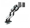 Dvojitý držák na monitory 49 palců, bílo-černý X-Arm Dual RGB