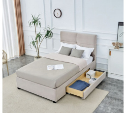 Postel čalouněná s šuplíkem START 2 120x200 JG Béžová