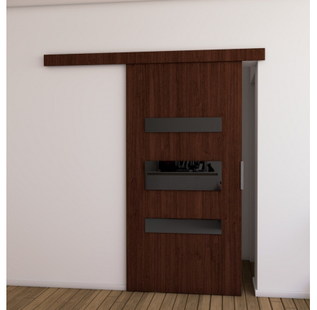 Posuvné dveře STANDART D100, Wenge Posuvné dveře STANDART D100, Wenge