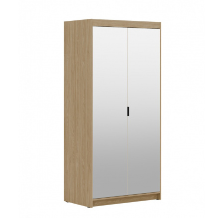 Skříň Enja 2D/2 zrcadla dub olejovaný