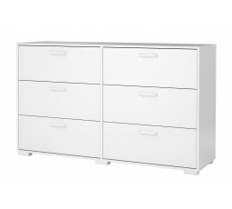 Komoda Selina 702 bílý lesk