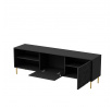 Tv komoda BULLET RTV-1 RTV 180, černá/zlatá