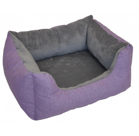 Pelíšek AXIN Deluxe velký fialový - 68x58 cm Pelíšek AXIN Deluxe velký fialový - 68x58 cm